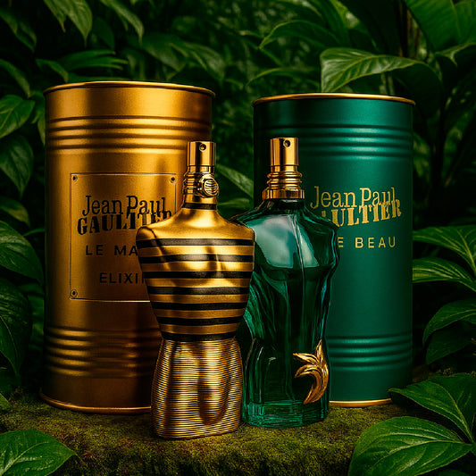 COMBO JPG ELIXIR Y LE BEAU FB